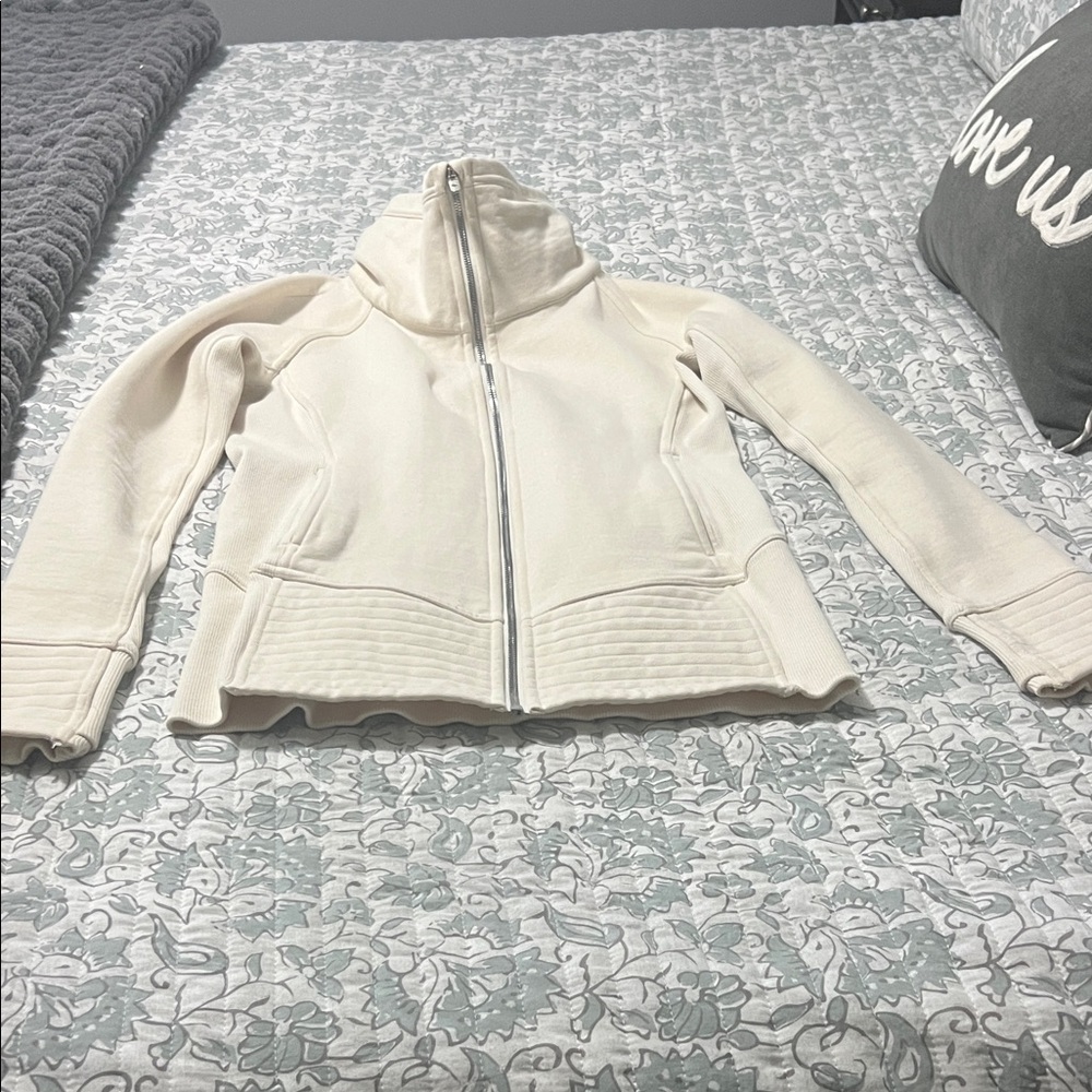 lululemon athletica Cream Full-Zip Jacket